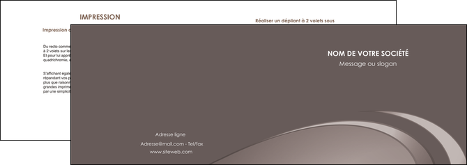 personnaliser modele de depliant 2 volets  4 pages  web design texture contexture structure MIDLU94539