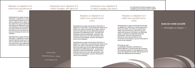 cree depliant 4 volets  8 pages  web design texture contexture structure MIDLU94563