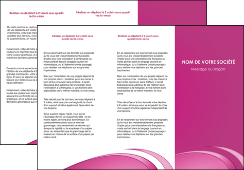 faire modele a imprimer depliant 3 volets  6 pages  texture contexture structure MFLUOO94573