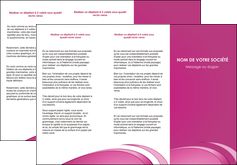 faire modele a imprimer depliant 3 volets  6 pages  texture contexture structure MFLUOO94573