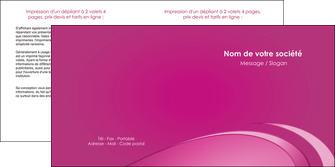 exemple depliant 2 volets  4 pages  texture contexture structure MFLUOO94577