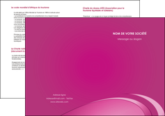 creer modele en ligne depliant 2 volets  4 pages  texture contexture structure MFLUOO94587