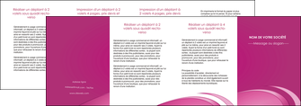 faire modele a imprimer depliant 4 volets  8 pages  texture contexture structure MFLUOO94615