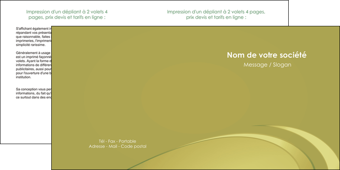 faire depliant 2 volets  4 pages  texture contexture structure MFLUOO94629