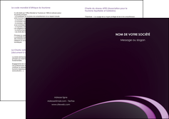 faire depliant 2 volets  4 pages  web design texture contexture structure MIDBE94761