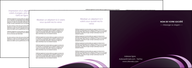 faire modele a imprimer depliant 4 volets  8 pages  web design texture contexture structure MIDBE94783