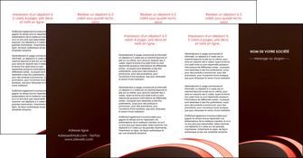 modele en ligne depliant 4 volets  8 pages  web design texture contexture structure MFLUOO94839