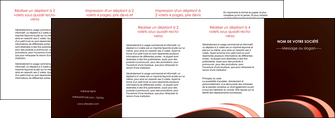 creation graphique en ligne depliant 4 volets  8 pages  web design texture contexture structure MFLUOO94841