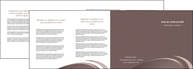 impression depliant 4 volets  8 pages  web design texture contexture structure MIDLU94887
