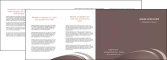 impression depliant 4 volets  8 pages  web design texture contexture structure MIDLU94887