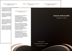 cree depliant 3 volets  6 pages  web design texture contexture structure MIDBE95027