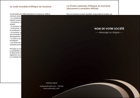 imprimer depliant 2 volets  4 pages  web design texture contexture structure MIDBE95041