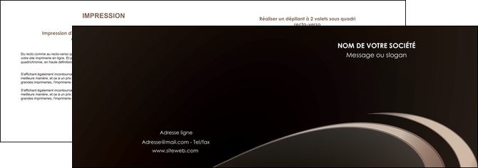 creer modele en ligne depliant 2 volets  4 pages  web design texture contexture structure MIDBE95045
