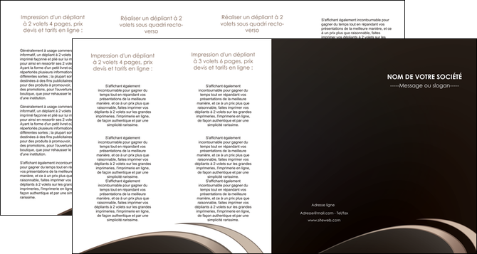 cree depliant 4 volets  8 pages  web design texture contexture structure MIDBE95067