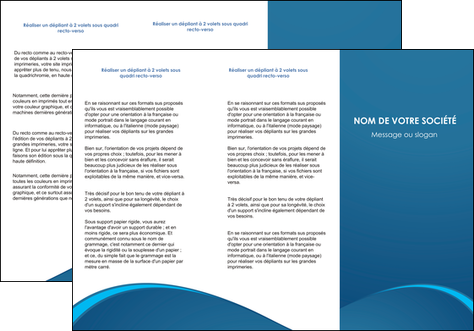 creer modele en ligne depliant 3 volets  6 pages  web design texture contexture structure MFLUOO95095