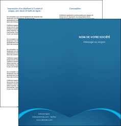 personnaliser maquette depliant 2 volets  4 pages  web design texture contexture structure MFLUOO95097