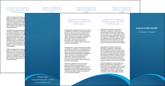 personnaliser maquette depliant 4 volets  8 pages  web design texture contexture structure MIF95135