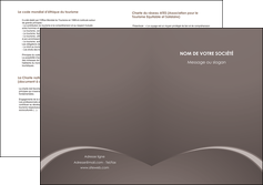 impression depliant 2 volets  4 pages  web design texture contexture structure MIDLU95265