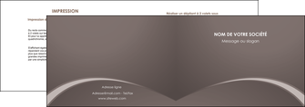 cree depliant 2 volets  4 pages  web design texture contexture structure MIDLU95269