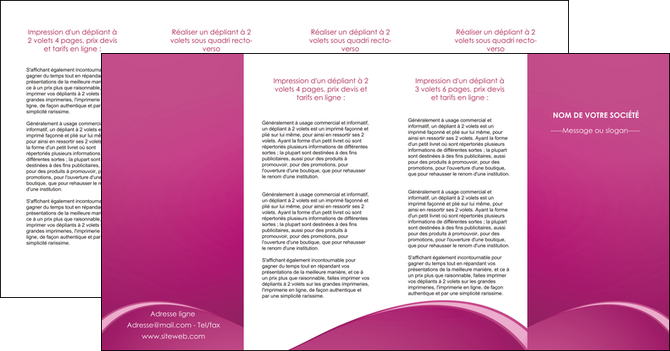 creer modele en ligne depliant 4 volets  8 pages  web design texture contexture structure MFLUOO95343