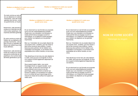 impression depliant 3 volets  6 pages  telephonie texture contexture structure MID95407