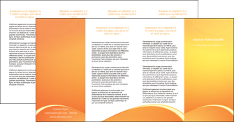 personnaliser modele de depliant 4 volets  8 pages  telephonie texture contexture structure MID95447