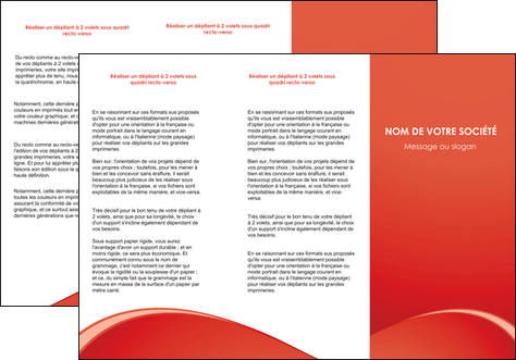 imprimerie depliant 3 volets  6 pages  web design texture contexture structure MIDLU95511