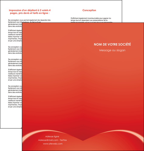 creation graphique en ligne depliant 2 volets  4 pages  web design texture contexture structure MIDLU95513