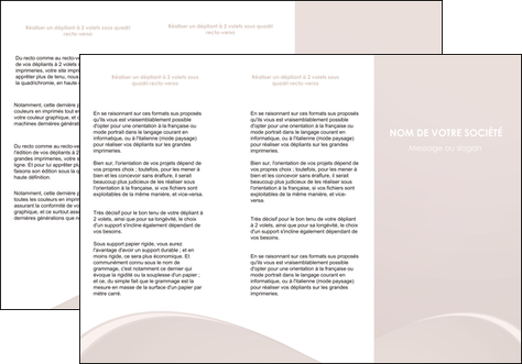 impression depliant 3 volets  6 pages  web design texture contexture structure MFLUOO95563