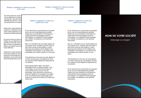 realiser depliant 3 volets  6 pages  texture contexture structure MFLUOO95615