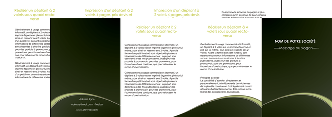 faire depliant 4 volets  8 pages  web design texture contexture structure MIDLU95813