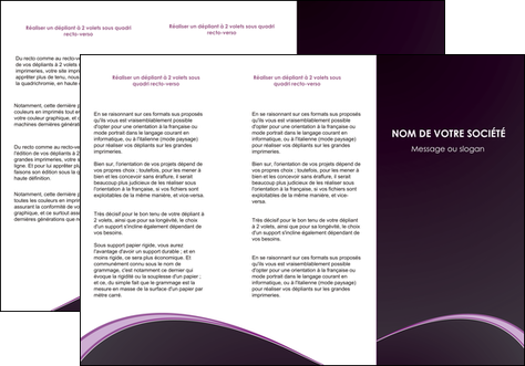 imprimer depliant 3 volets  6 pages  texture contexture structure MFLUOO95875