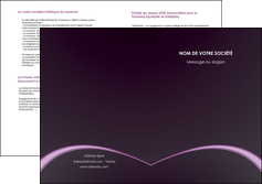 exemple depliant 2 volets  4 pages  texture contexture structure MFLUOO95889