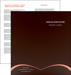 imprimerie depliant 2 volets  4 pages  texture contexture structure MIDBE95929