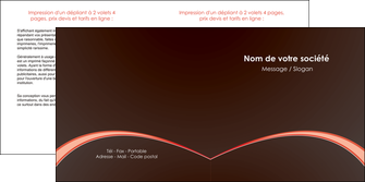 modele en ligne depliant 2 volets  4 pages  texture contexture structure MIDBE95931