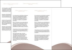 creer modele en ligne depliant 3 volets  6 pages  texture contexture structure MIDLU95979