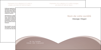 creation graphique en ligne depliant 2 volets  4 pages  texture contexture structure MIDLU95983