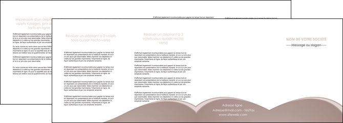 personnaliser modele de depliant 4 volets  8 pages  texture contexture structure MIDLU96015