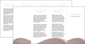 realiser depliant 4 volets  8 pages  texture contexture structure MIDLU96019