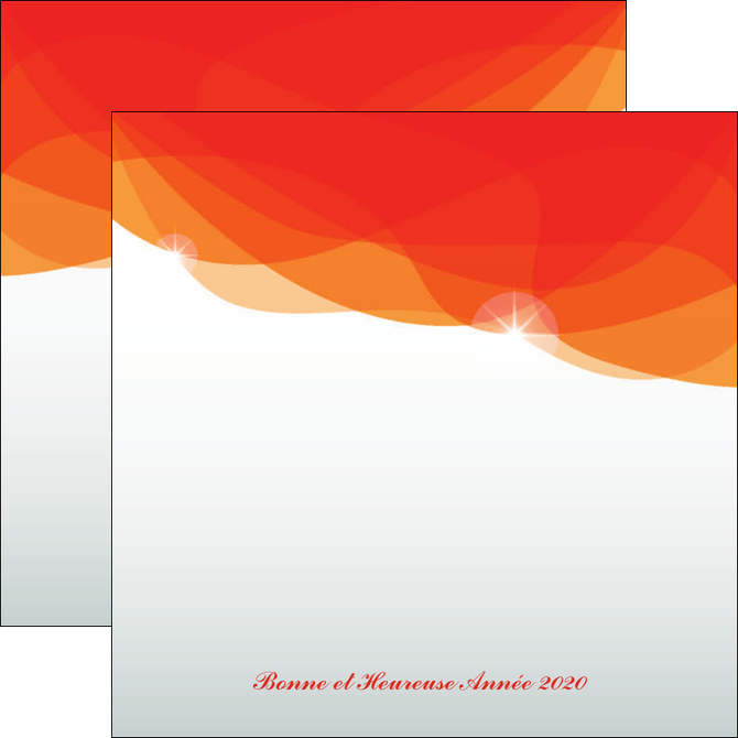 creation graphique en ligne flyers best meilleur voeux 2020 abstract art MIDBE97463