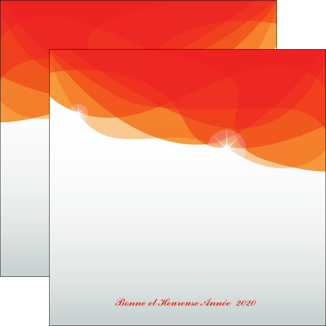 exemple flyers best meilleur voeux 2020 abstract art MIDBE97465